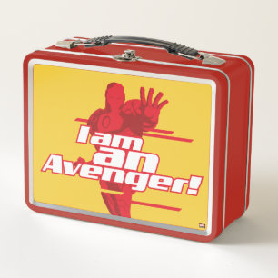 Avengers Classics Iron Man "I Am" Graphic Metal Lunch Box