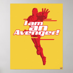 Avengers Classics Iron Man "I Am" Graphic Poster