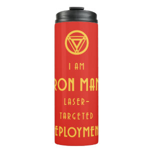 Avengers Classics   Iron Man Typography Thermal Tumbler