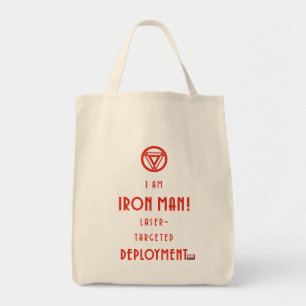 Avengers Classics Iron Man Typography Tote Bag