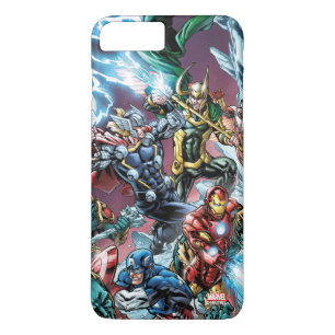 Avengers Classics Loki And Frost Giants Case-Mate iPhone Case