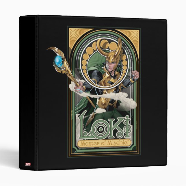 Avengers Classics | Loki: Master of Mischief Binder (Front/Spine)