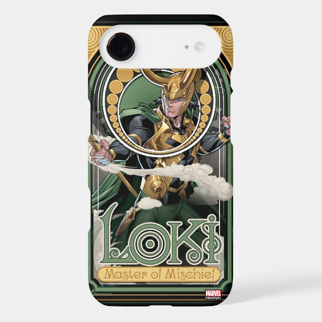 Avengers Classics | Loki: Master of Mischief Case-Mate iPhone Case (Back)