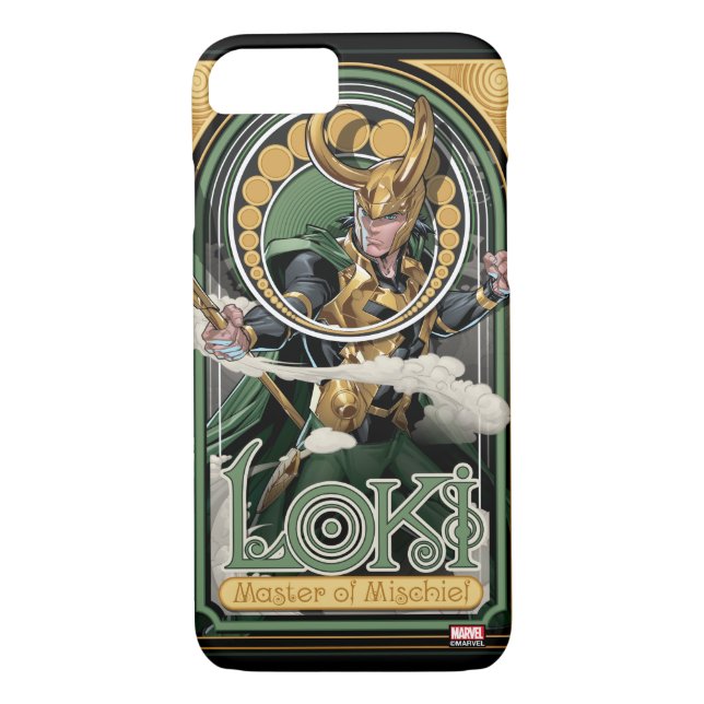 Avengers Classics | Loki: Master of Mischief Case-Mate iPhone Case (Back)