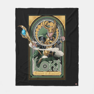 Avengers Classics   Loki: Master of Mischief Fleece Blanket