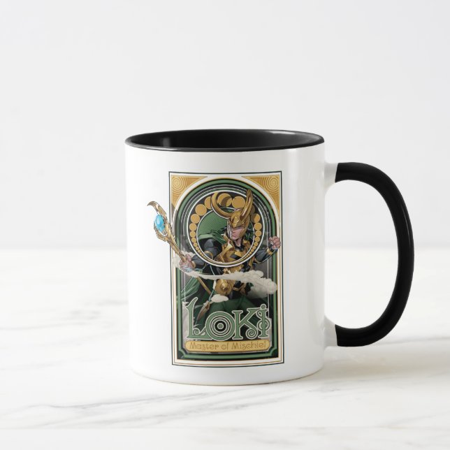 Avengers Classics | Loki: Master of Mischief Mug (Right)