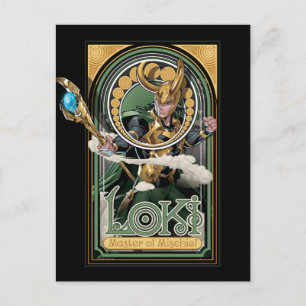 Avengers Classics Loki: Master of Mischief Postcard