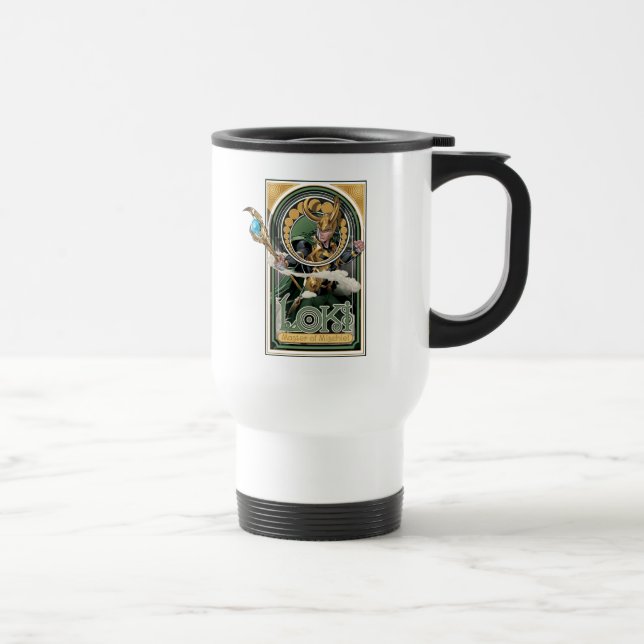 Avengers Classics | Loki: Master of Mischief Travel Mug (Right)