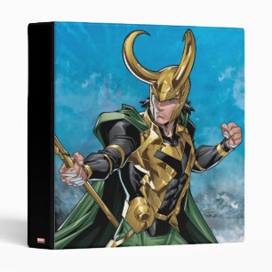 Avengers Classics   Loki With Staff Binder