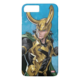 Avengers Classics | Loki With Staff Case-Mate iPhone Case