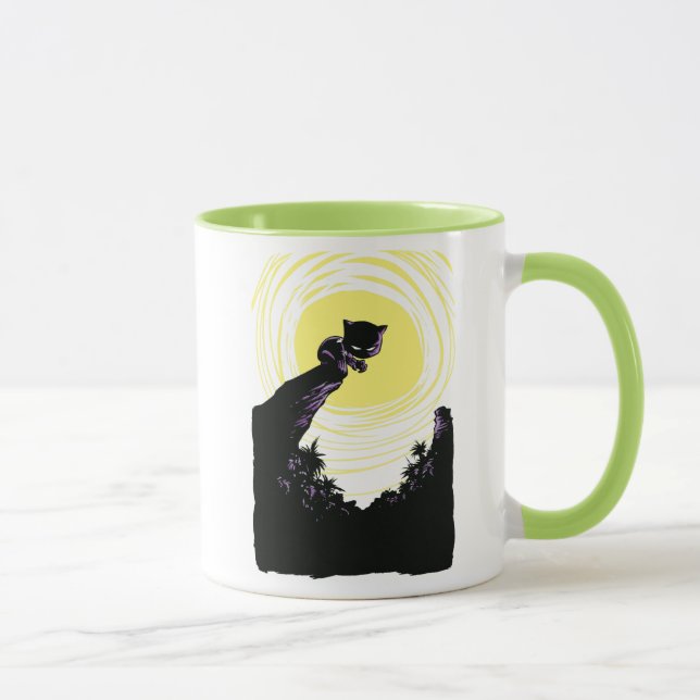 Avengers Classics | Mini Black Panther On Cliff Mug (Right)