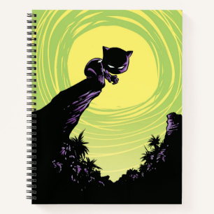 Avengers Classics   Mini Black Panther On Cliff Notebook