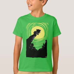 Avengers Classics   Mini Black Panther On Cliff T-Shirt
