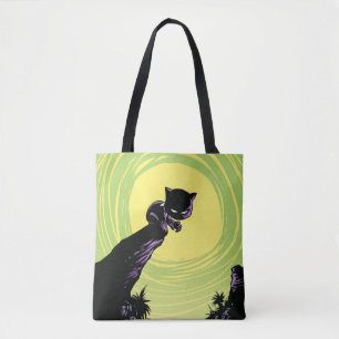 Avengers Classics Mini Black Panther On Cliff Tote Bag