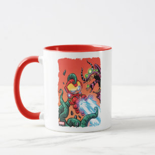 Avengers Classics   Mini Iron Man Blasting Monster Mug