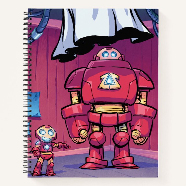 Avengers Classics | Mini Iron Man & Hulkbuster Notebook (Front)