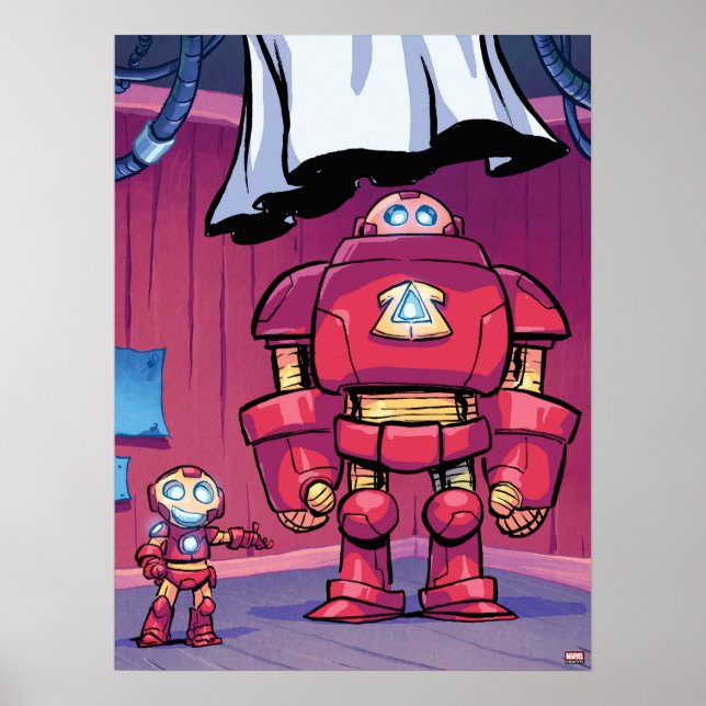 Avengers Classics | Mini Iron Man & Hulkbuster Poster (Front)