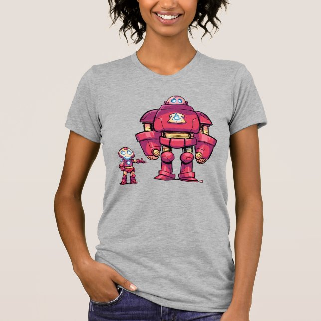 Avengers Classics | Mini Iron Man & Hulkbuster T-Shirt (Front)
