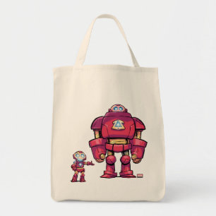 Avengers Classics Mini Iron Man & Hulkbuster Tote Bag
