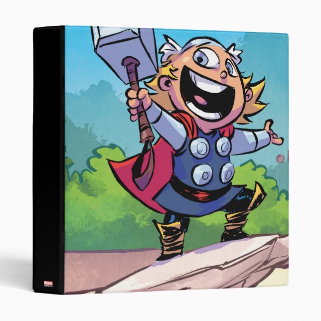 Avengers Classics | Mini Thor With Mjolnir Binder (Front/Spine)