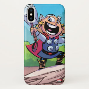 Avengers Classics   Mini Thor With Mjolnir Case-Mate iPhone Case