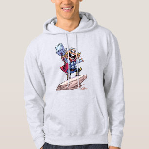 Avengers Classics Mini Thor With Mjolnir Hoodie