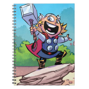 Avengers Classics Mini Thor With Mjolnir Notebook