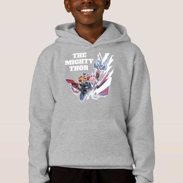 Avengers Classics | Mjolnir Channeling Lightning (Front)