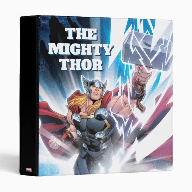 Avengers Classics | Mjolnir Channeling Lightning Binder (Front/Spine)