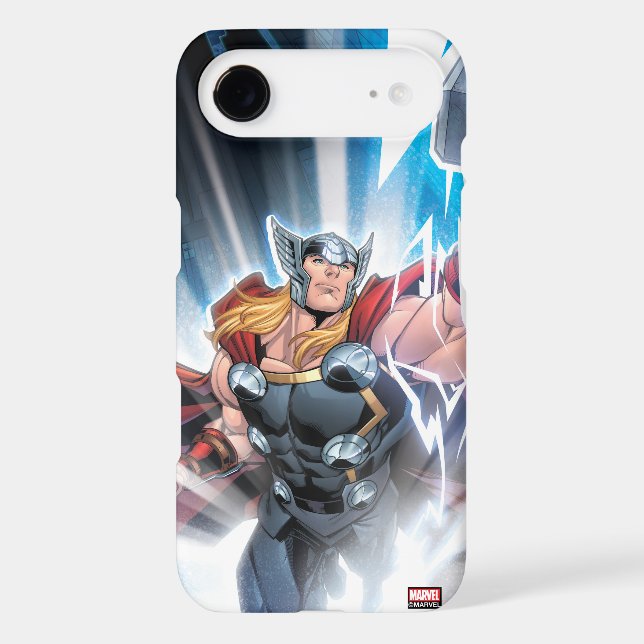Avengers Classics | Mjolnir Channeling Lightning Case-Mate Samsung Galaxy Case (Back)