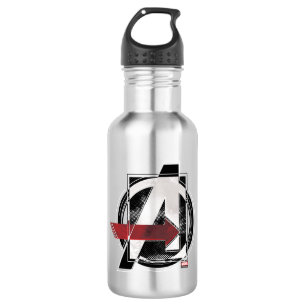 Avengers Classics   Negative Colour Avengers Logo 532 Ml Water Bottle