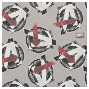 Avengers Classics Negative Colour Avengers Logo Fabric