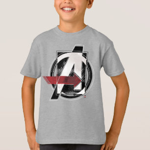 Avengers Classics   Negative Colour Avengers Logo T-Shirt