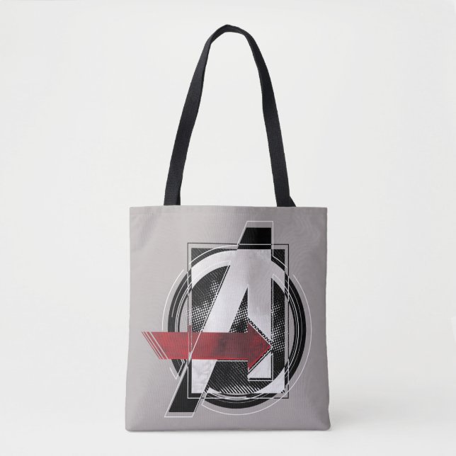 Avengers Classics | Negative Colour Avengers Logo Tote Bag (Front)