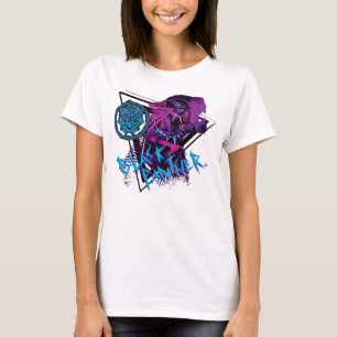 Avengers Classics   Neon Black Panther Graphic T-Shirt