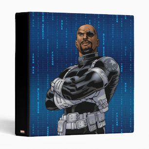 Avengers Classics   Nick Fury Arms Crossed Binder