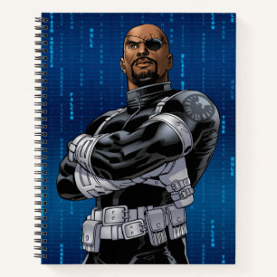 Avengers Classics   Nick Fury Arms Crossed Notebook