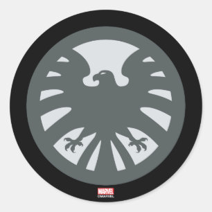 Avengers Classics   Nick Fury Icon Classic Round Sticker