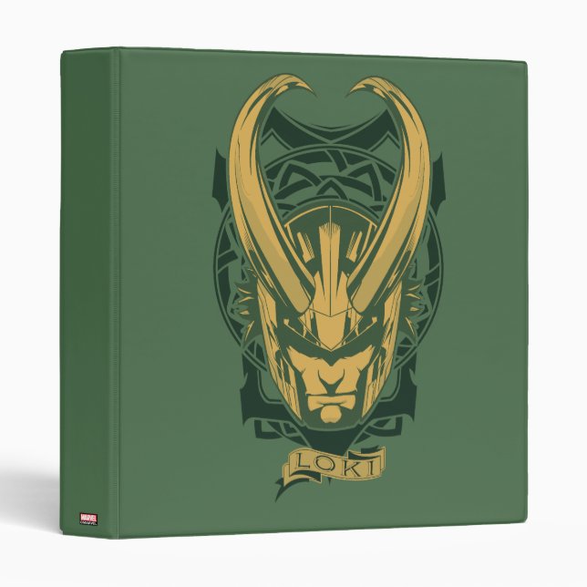 Avengers Classics | Norse Loki Graphic Binder (Front/Spine)