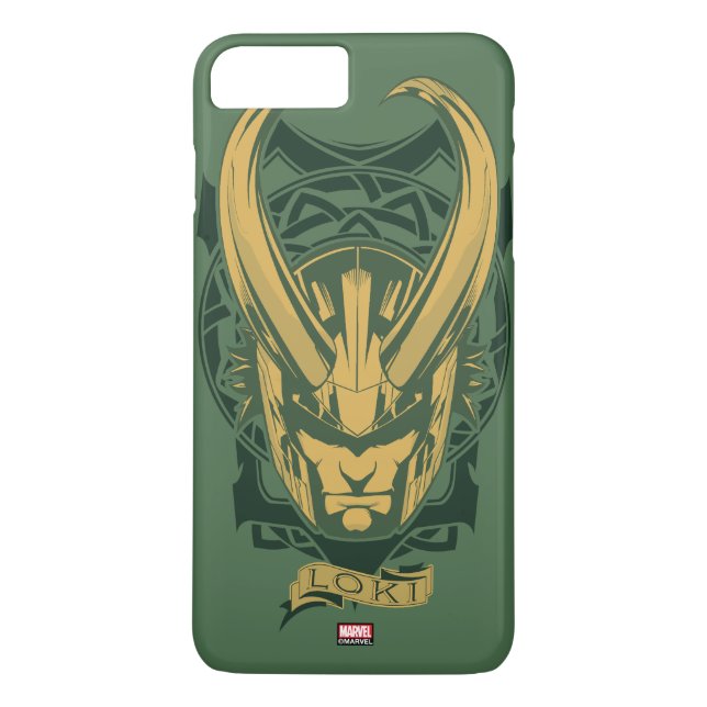 Avengers Classics | Norse Loki Graphic Case-Mate iPhone Case (Back)