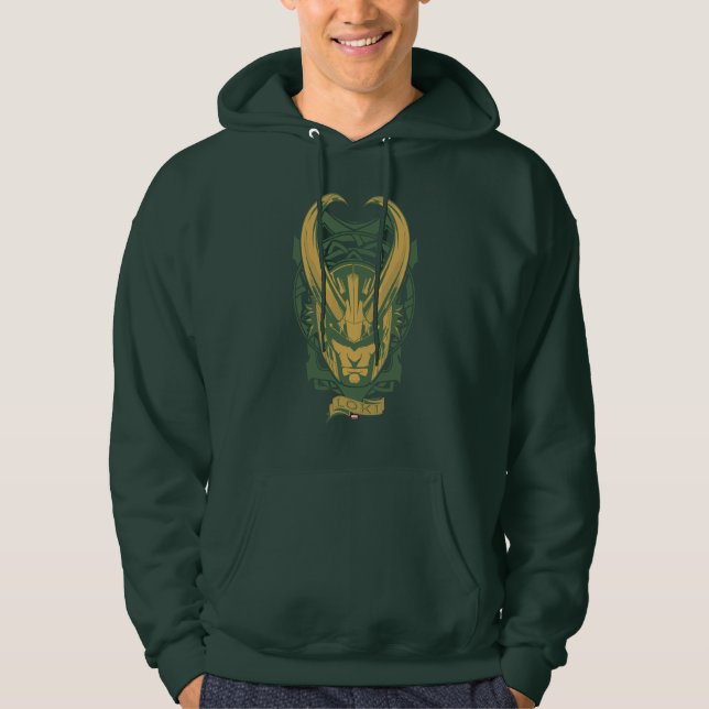Avengers Classics | Norse Loki Graphic Hoodie (Front)