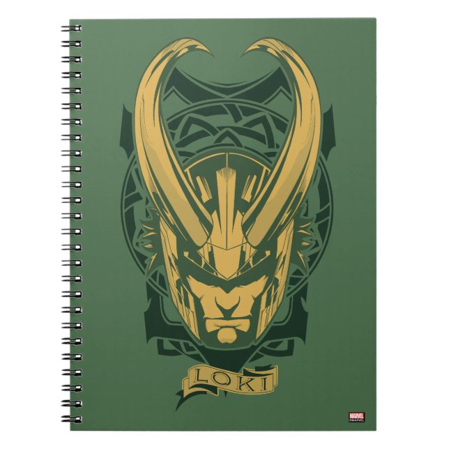Avengers Classics | Norse Loki Graphic Notebook (Front)