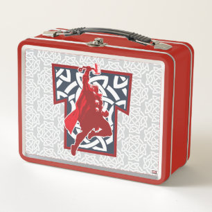 Avengers Classics   Norse Thor Graphic Metal Lunch Box