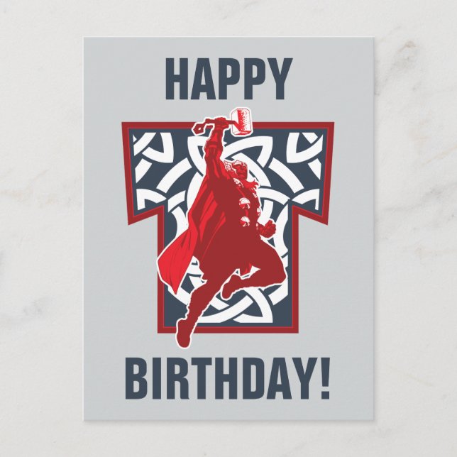 Avengers Classics | Norse Thor Graphic Postcard (Front)