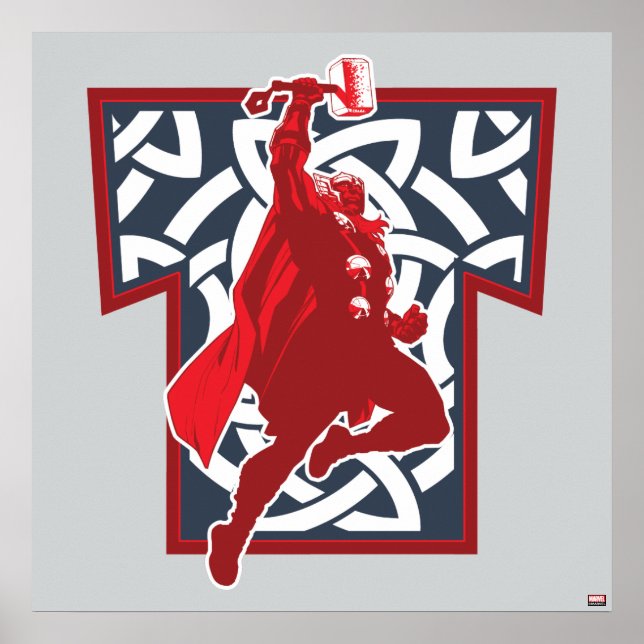 Avengers Classics | Norse Thor Graphic Poster (Front)