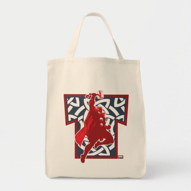 Avengers Classics | Norse Thor Graphic Tote Bag (Front)