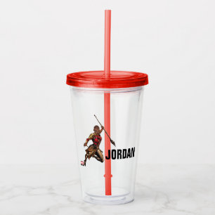 Avengers Classics   Okoye Leaping With Spear Acrylic Tumbler