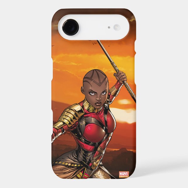 Avengers Classics | Okoye Leaping With Spear Case-Mate Samsung Galaxy Case (Back)