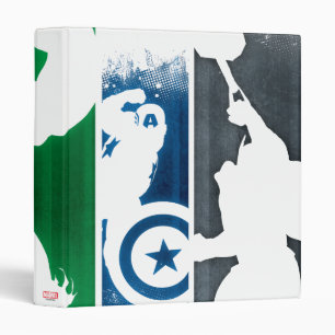 Avengers Classics   Paint Swatch Silhouettes Binder