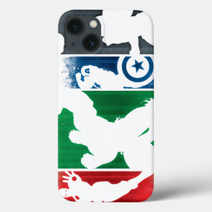 Avengers Classics Paint Swatch Silhouettes iPhone 13 Case